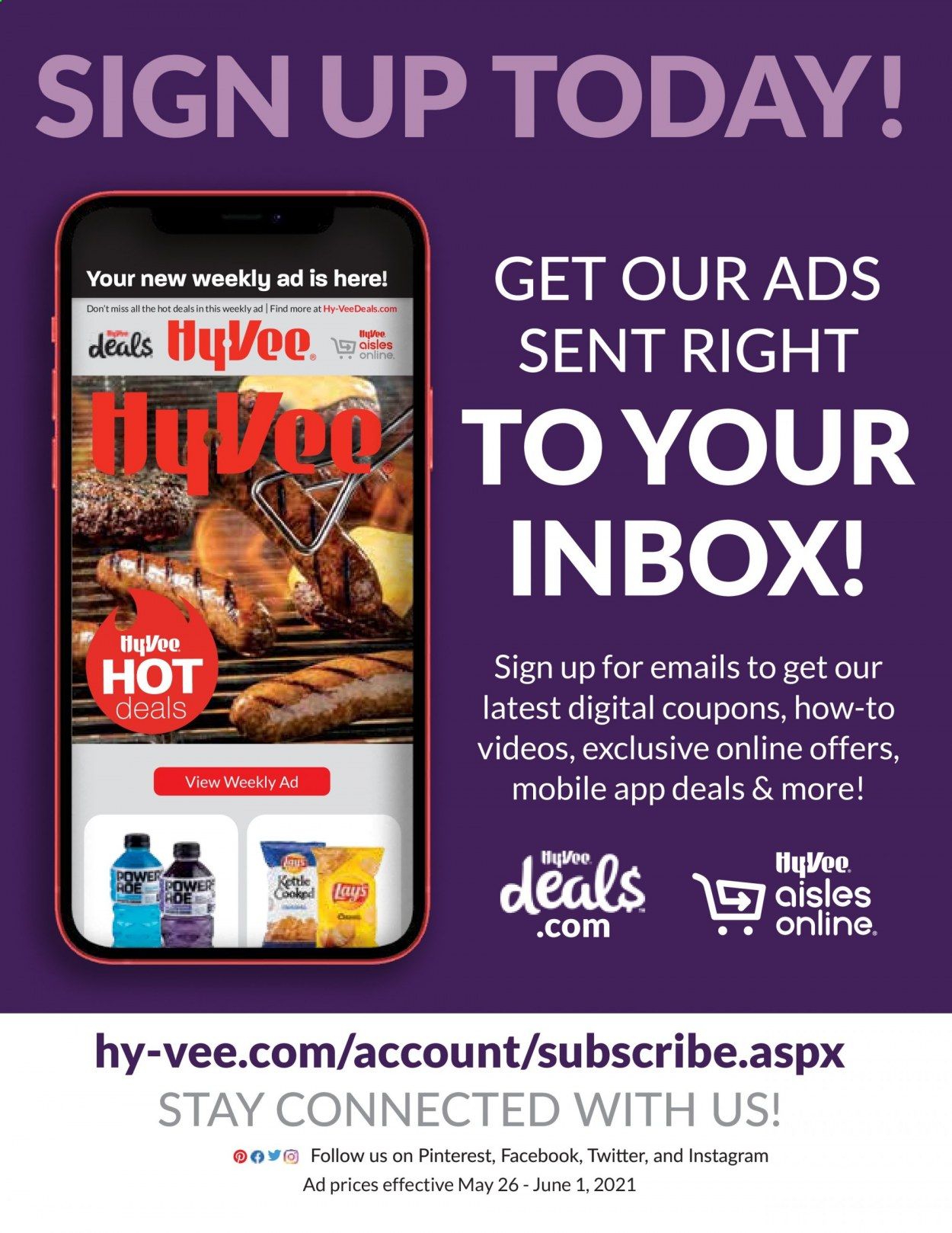 Hy-Vee (IA) Weekly Ad Flyer May 26 to June 1