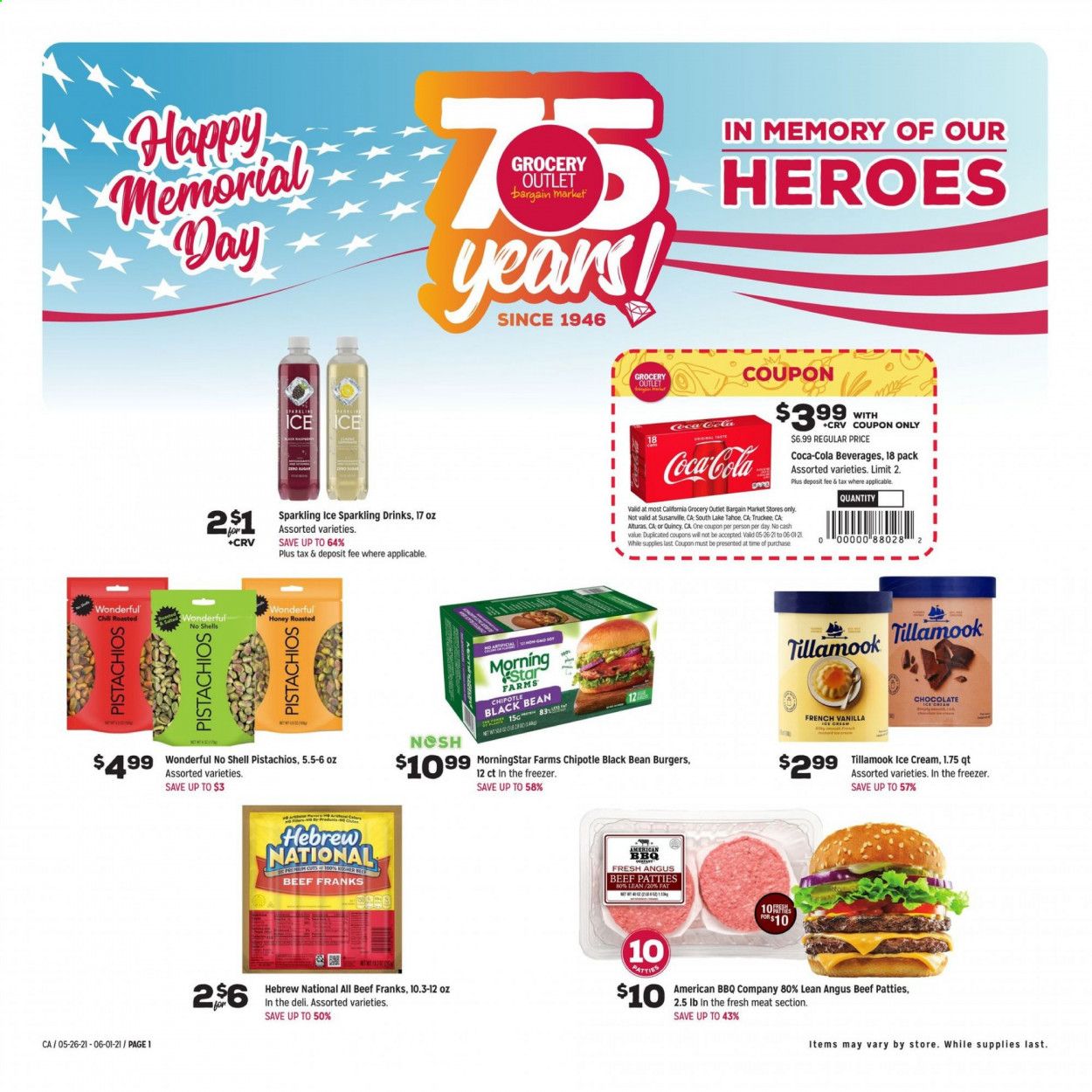 Grocery Outlet (CA, ID, OR, PA, WA) Weekly Ad Flyer May 26 to June 1