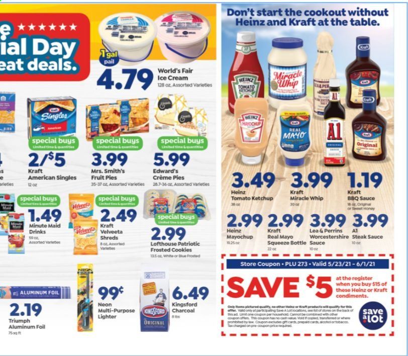 Save a Lot Weekly Ad Flyer May 26 to June 1