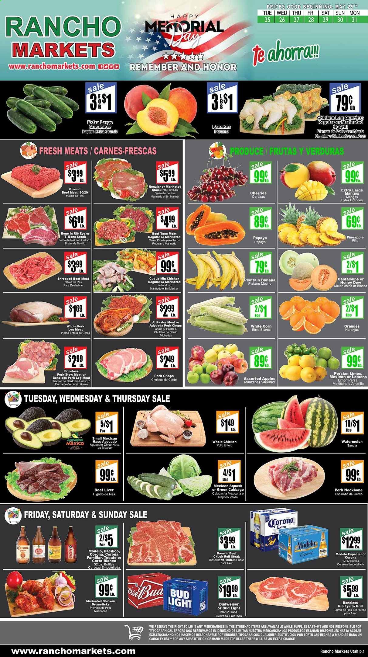 Rancho Markets (UT) Weekly Ad Flyer May 25 to May 31