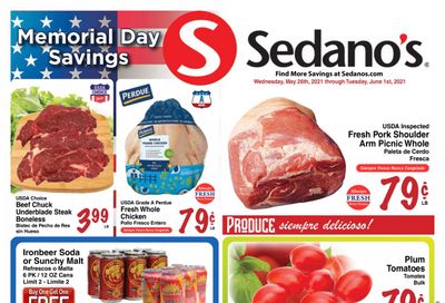 Sedano's (FL) Weekly Ad Flyer May 26 to June 1