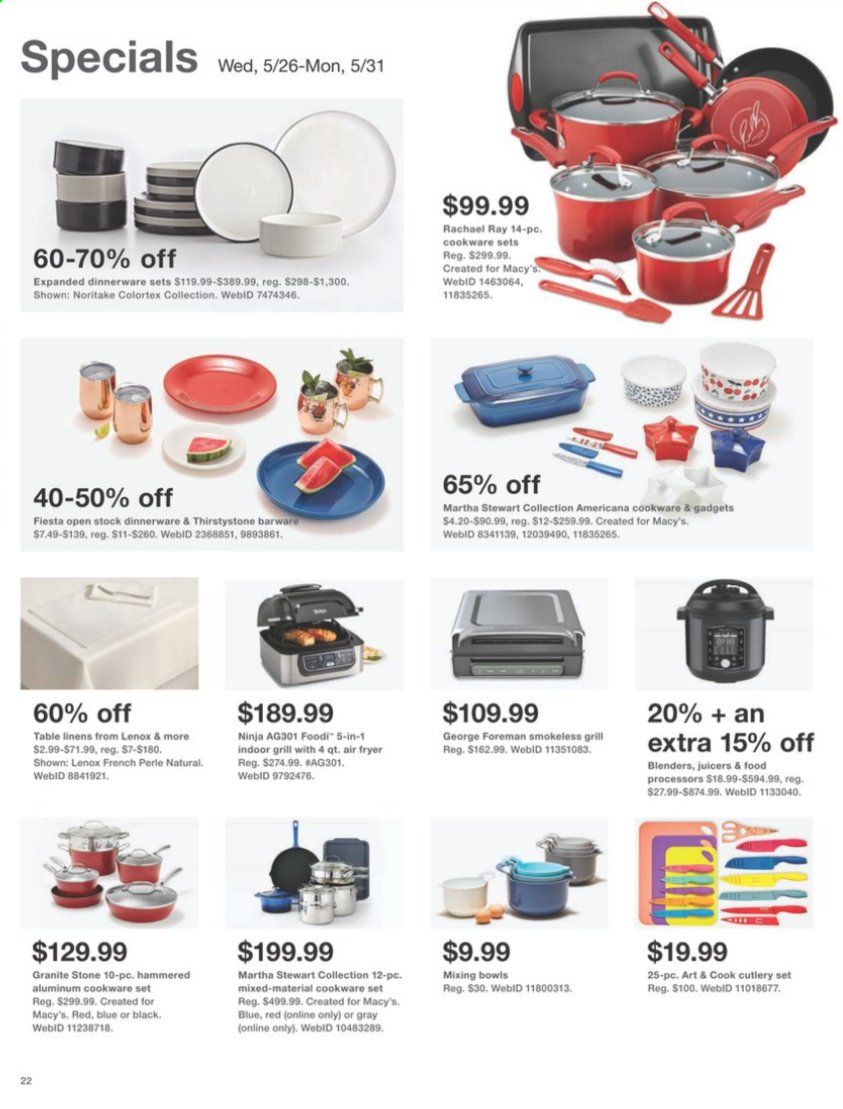 Macy's Weekly Ad Flyer May 26 to May 31