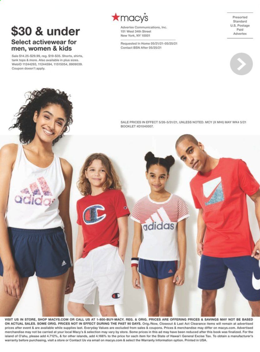 Macy's Weekly Ad Flyer May 26 to May 31