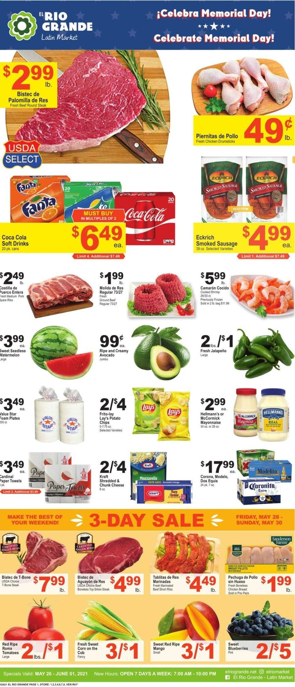 El Rio Grande (10, 21, 25, 30, 34, 53, 90) Weekly Ad Flyer May 26 to June 1