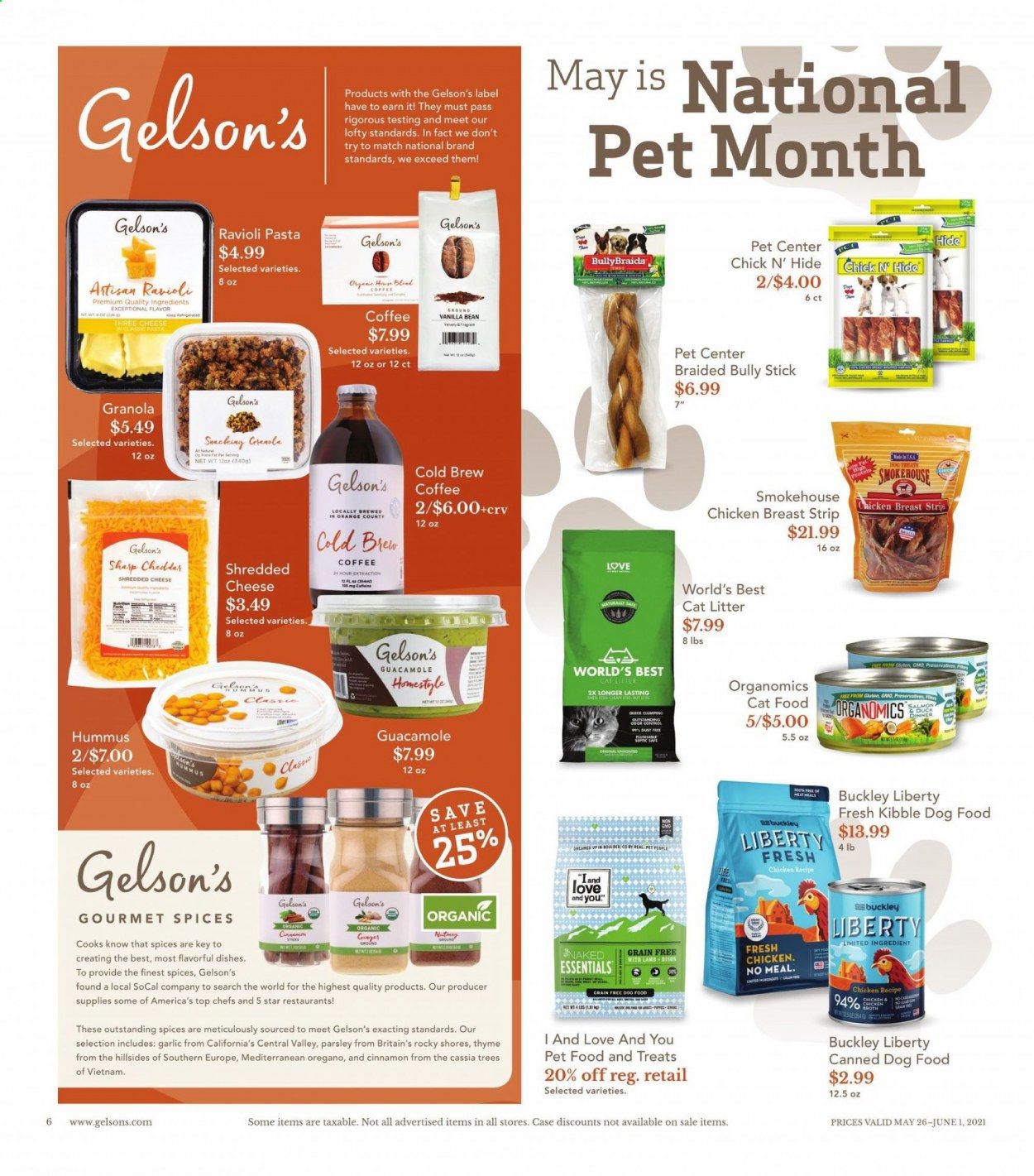 Gelson's (CA) Weekly Ad Flyer May 26 to June 1