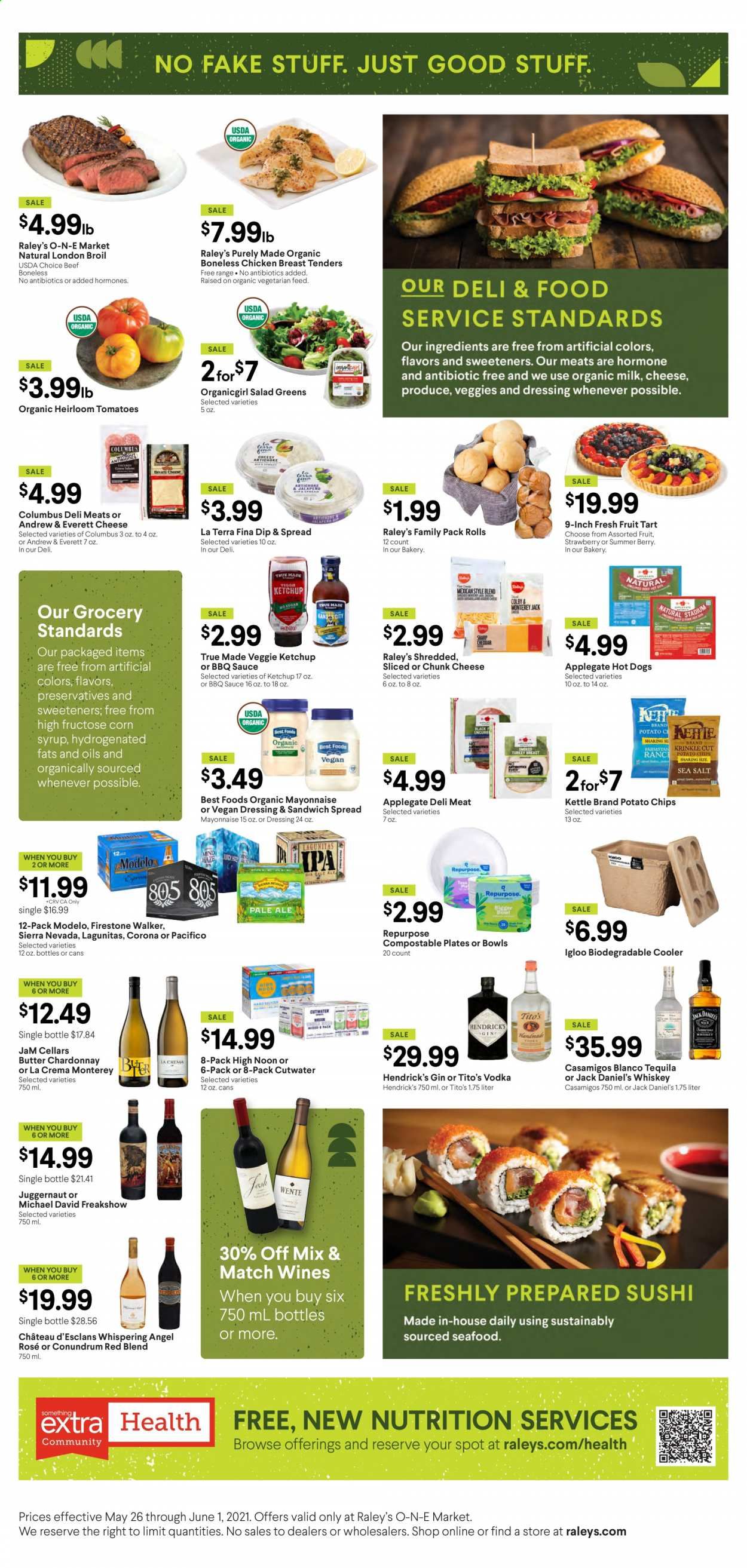 Raley's (CA) Weekly Ad Flyer May 26 to June 1