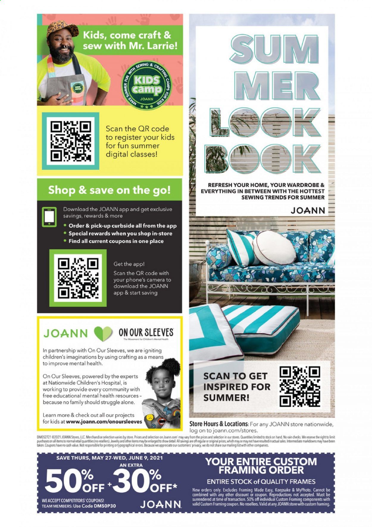 JOANN Weekly Ad Flyer May 27 to June 9