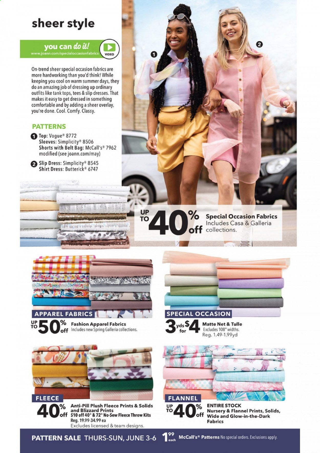 JOANN Weekly Ad Flyer May 27 to June 9