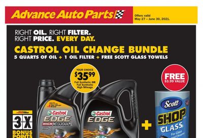 Advance Auto Parts Weekly Ad Flyer May 27 to June 30