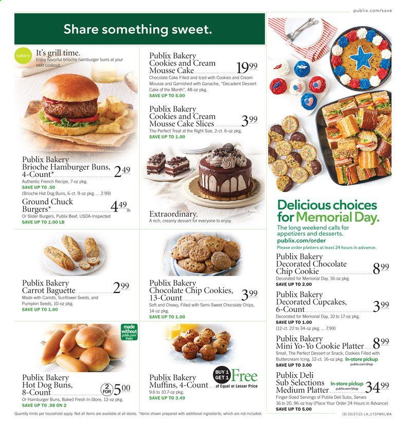 Publix (AL, FL, GA, NC, SC, TN) Weekly Ad Flyer May 27 to June 2