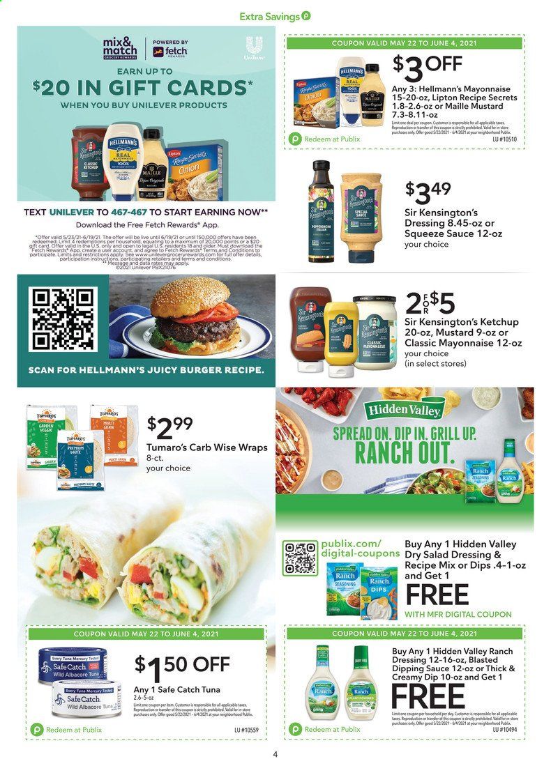 Publix (AL, FL, GA, NC, SC, TN) Weekly Ad Flyer May 22 to June 7