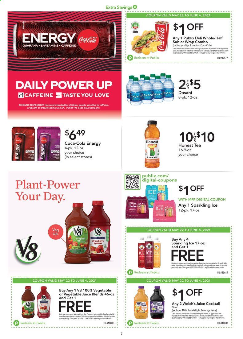 Publix (AL, FL, GA, NC, SC, TN) Weekly Ad Flyer May 22 to June 7