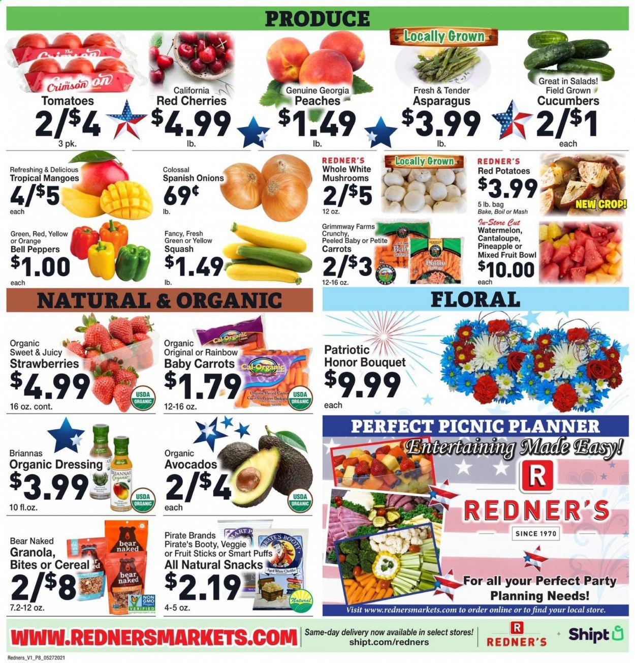 Redner's Markets (DE, MD, PA) Weekly Ad Flyer May 27 to June 2