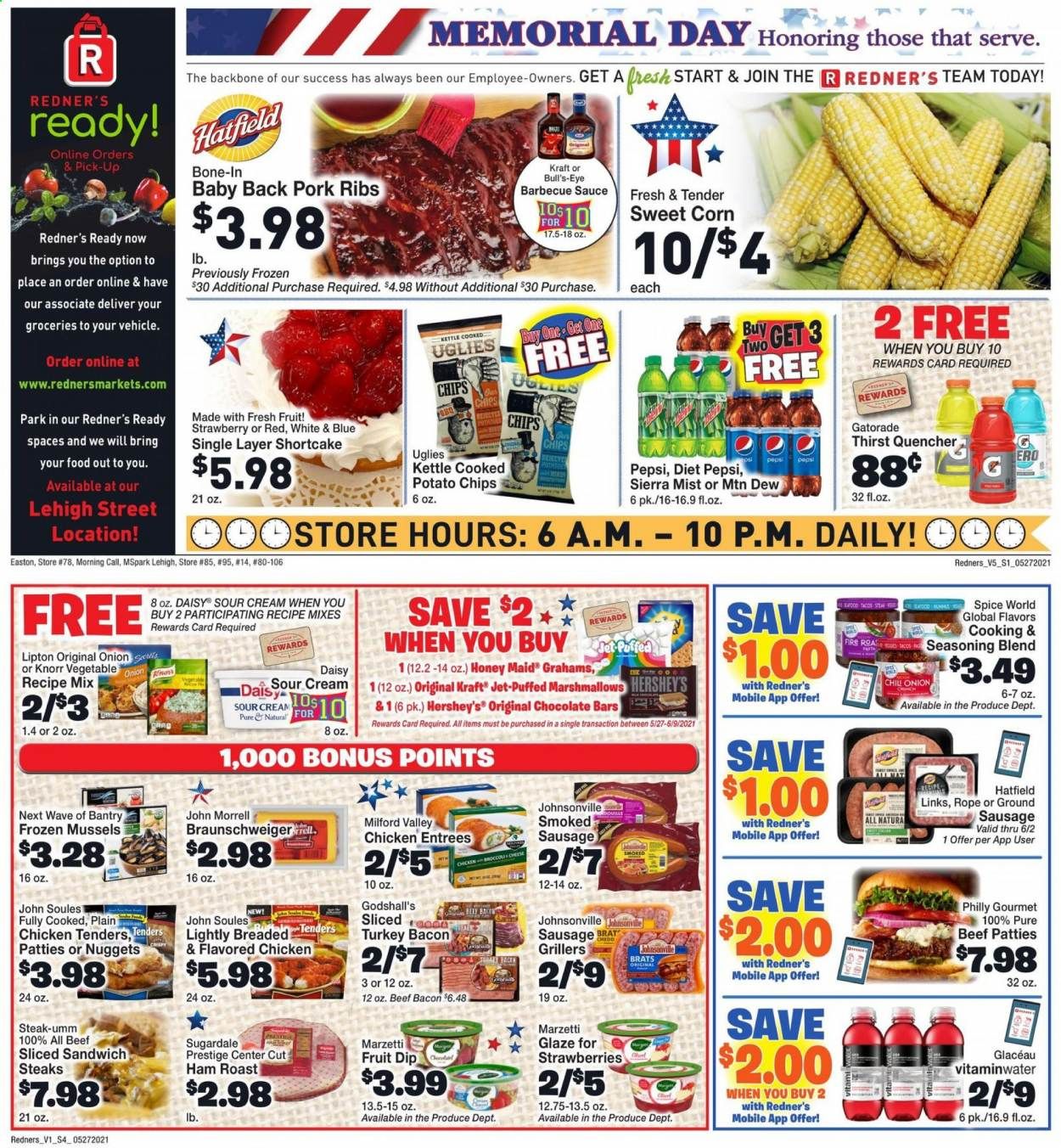 Redner's Markets (DE, MD, PA) Weekly Ad Flyer May 27 to June 2