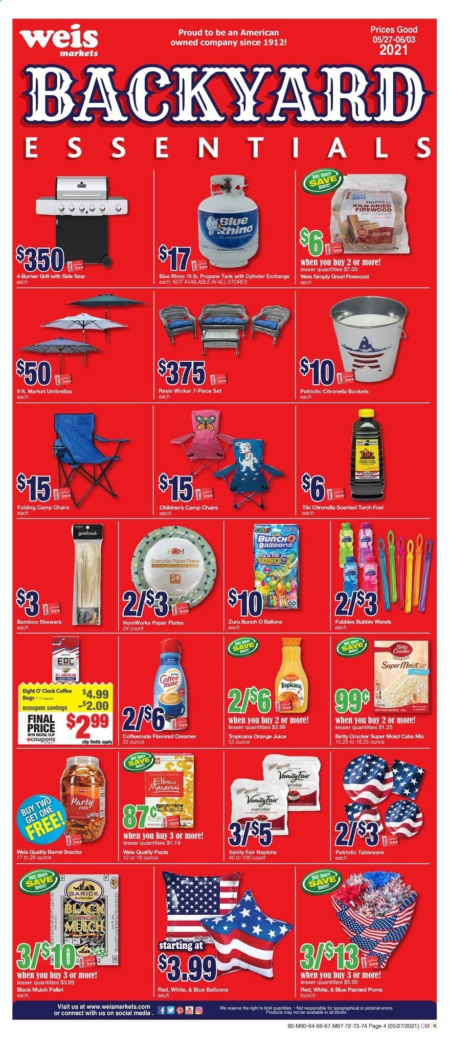 Weis (MD, NY, PA) Weekly Ad Flyer May 27 to June 3