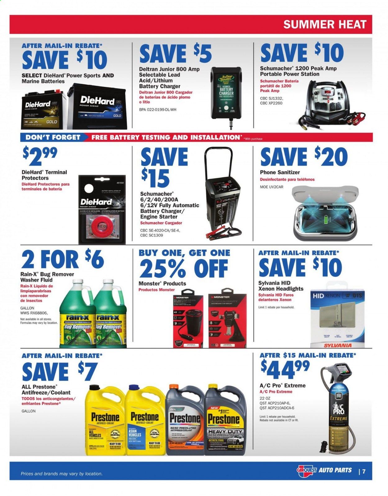 Carquest Weekly Ad Flyer May 27 to June 30