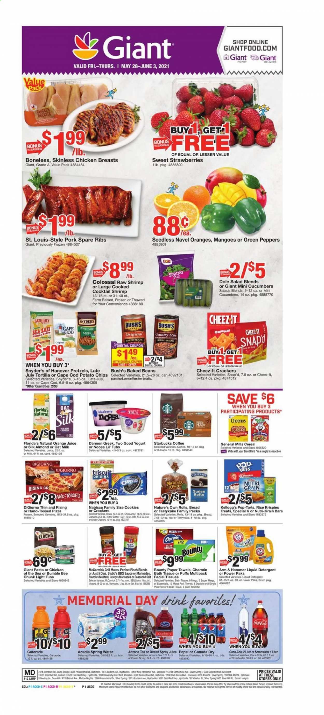 Giant Food (DE, MD, VA) Weekly Ad Flyer May 28 to June 3