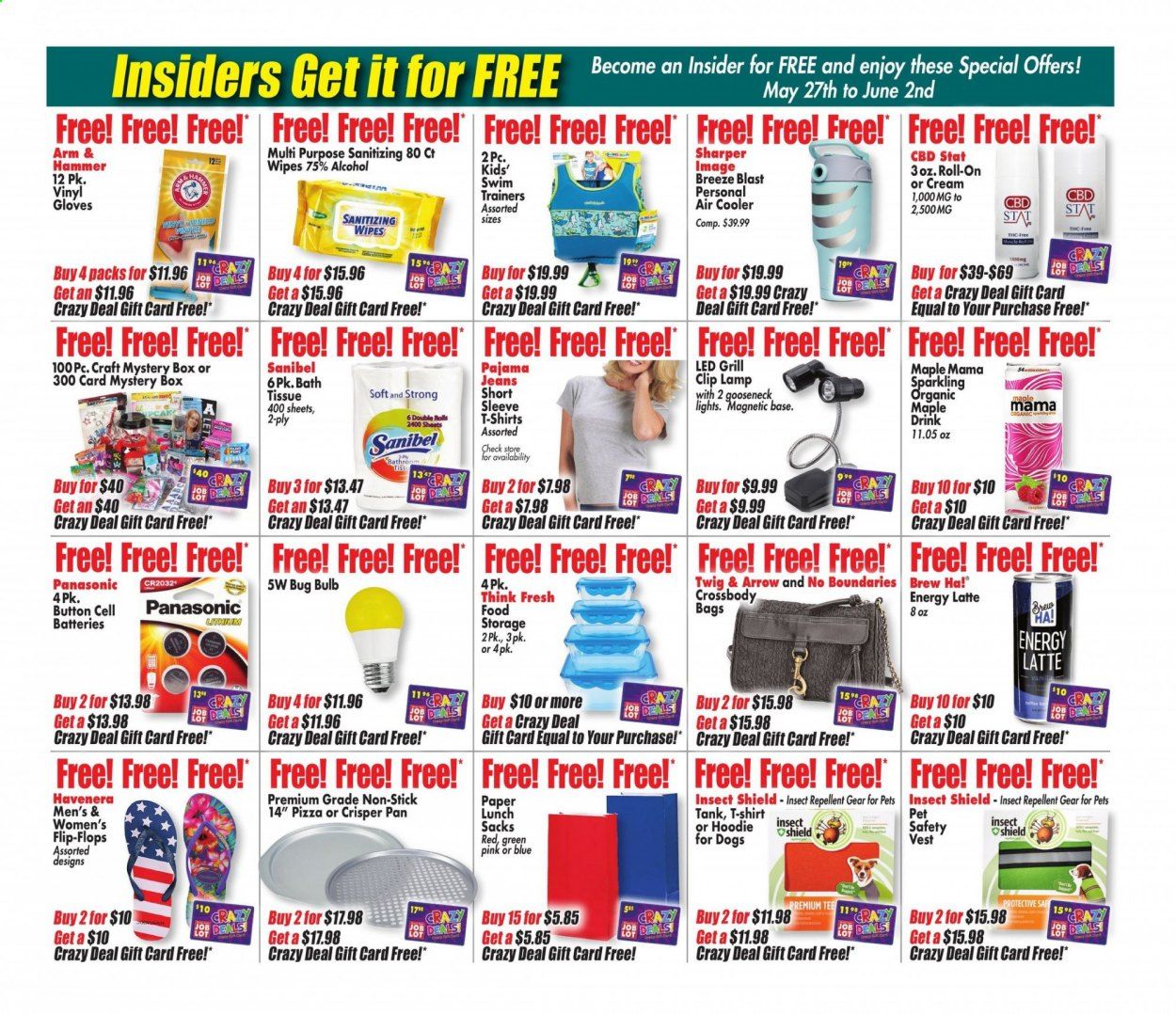 Ocean State Job Lot (CT, MA, ME, NH, NJ, NY, RI) Weekly Ad Flyer May 27 to June 2