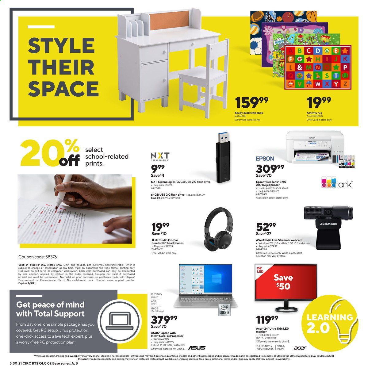 Staples Weekly Ad Flyer May 30 to June 5