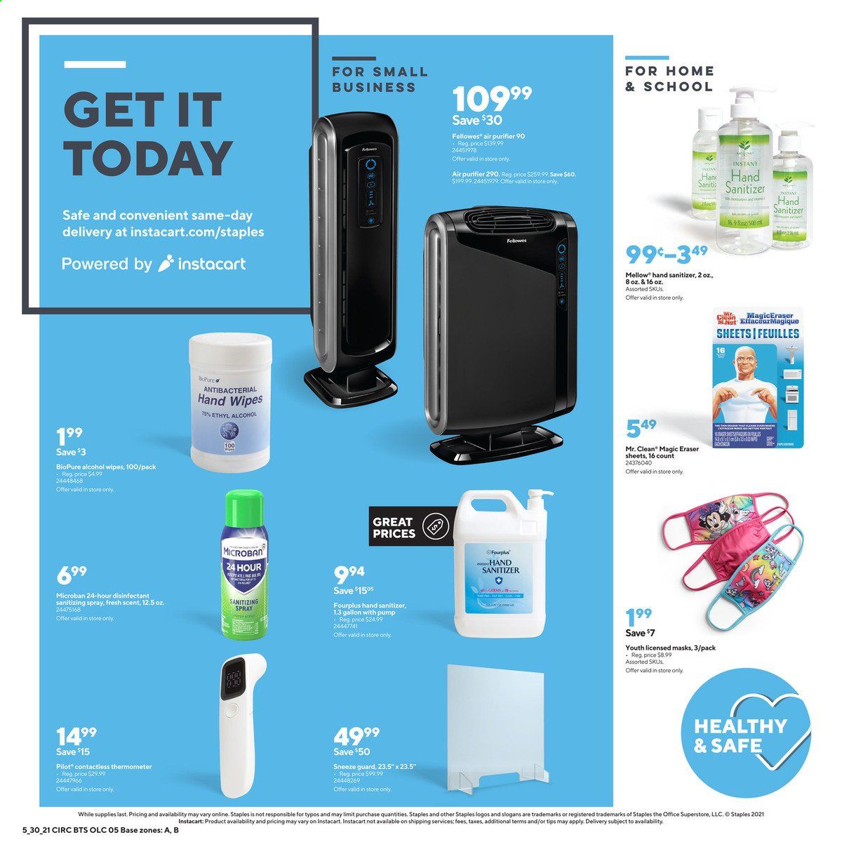Staples Weekly Ad Flyer May 30 to June 5