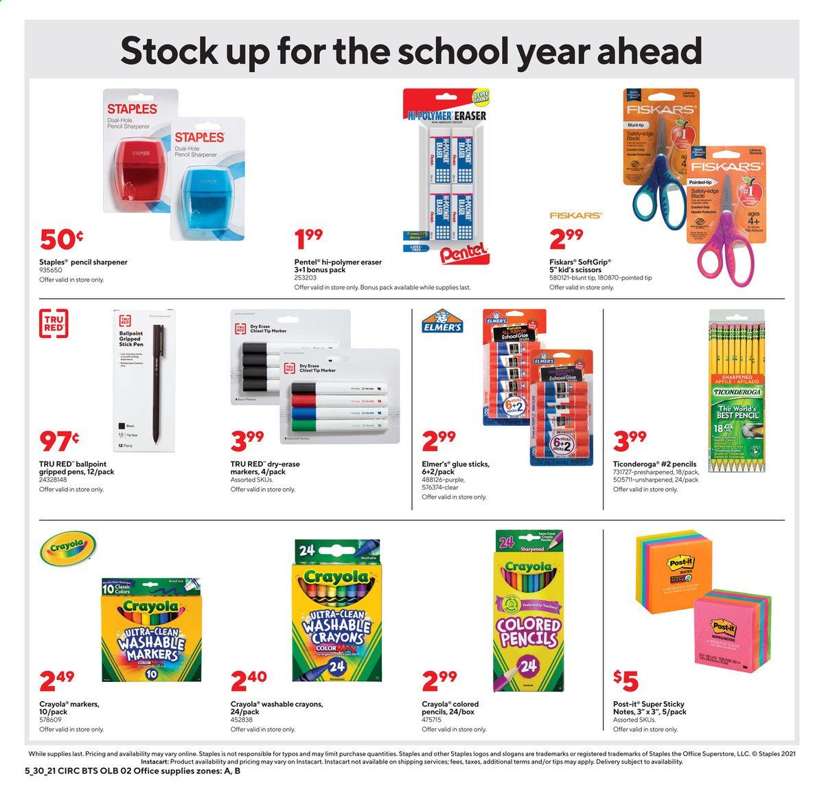Staples Weekly Ad Flyer May 30 to June 5