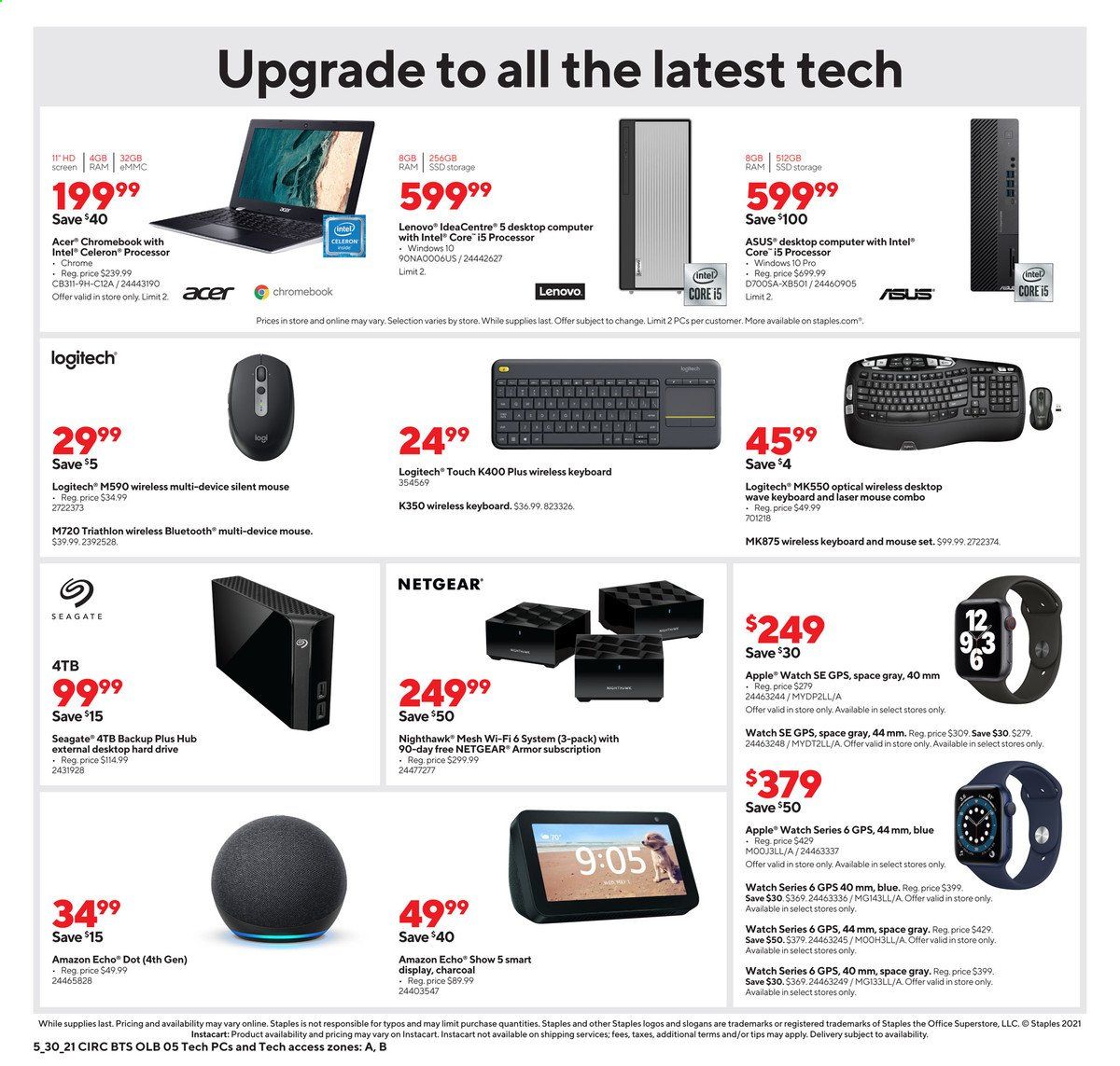 Staples Weekly Ad Flyer May 30 to June 5