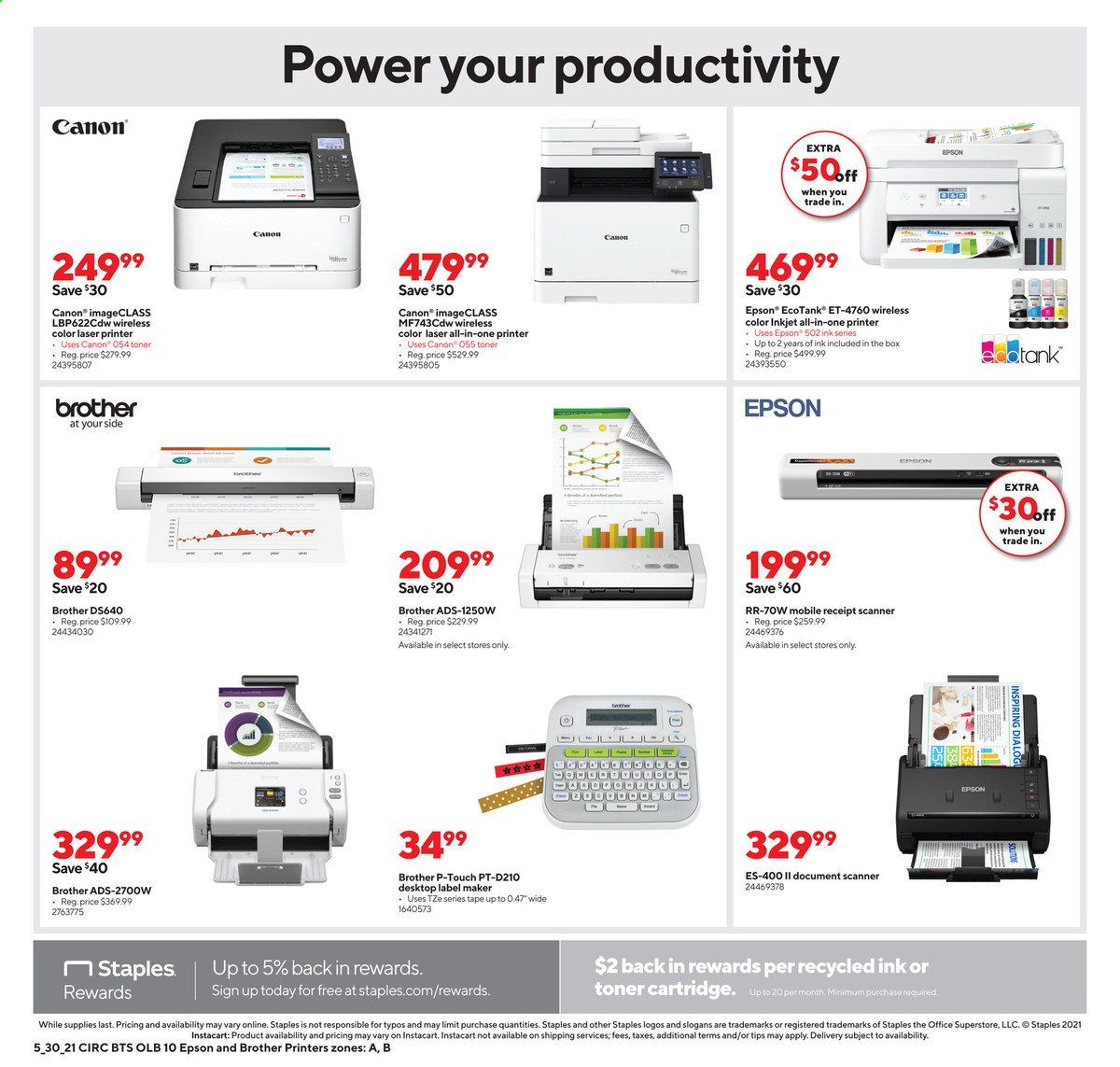 Staples Weekly Ad Flyer May 30 to June 5