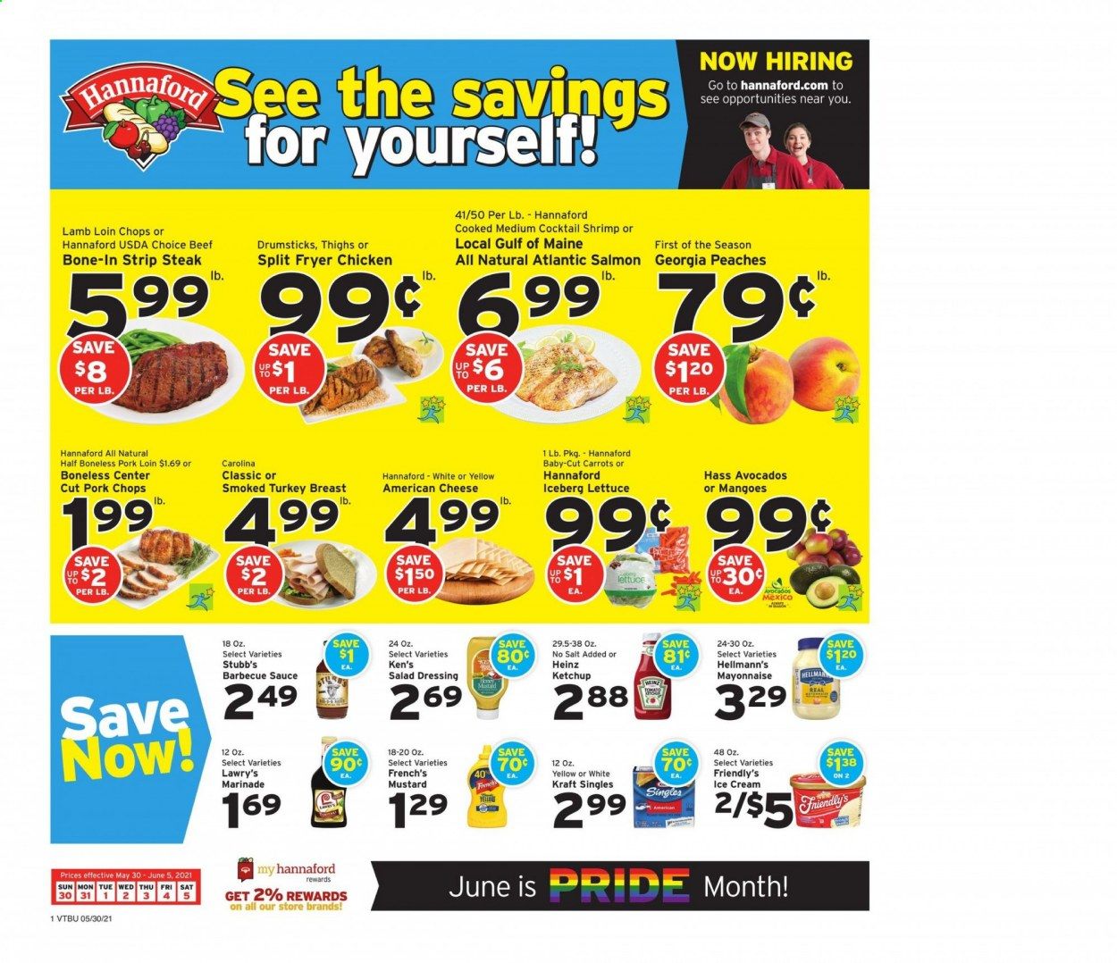 Hannaford (VT) Weekly Ad Flyer May 30 to June 5