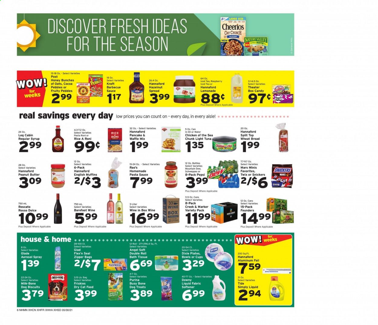 Hannaford (NH) Weekly Ad Flyer May 30 to June 5