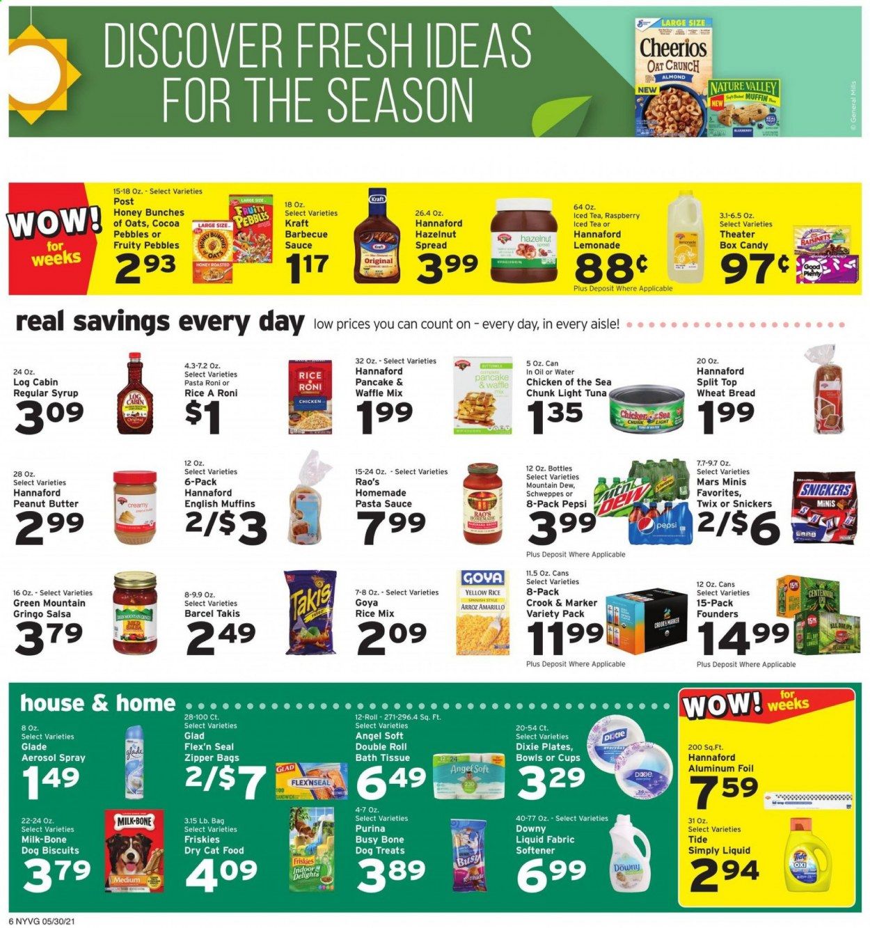 Hannaford (NY) Weekly Ad Flyer May 30 to June 5