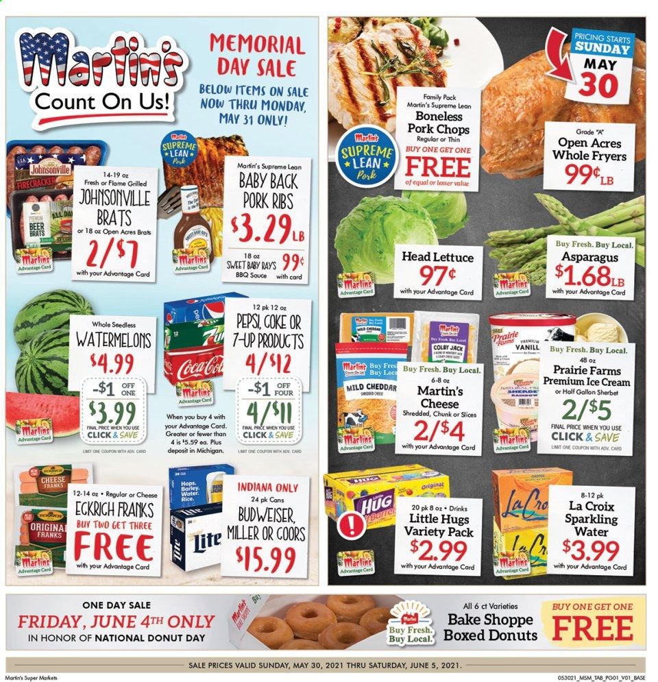 Martin’s (IN, MI) Weekly Ad Flyer May 30 to June 5