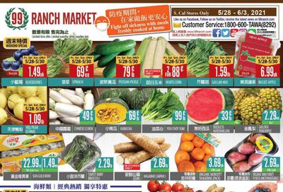 99 Ranch Market (CA) Weekly Ad Flyer May 28 to June 3