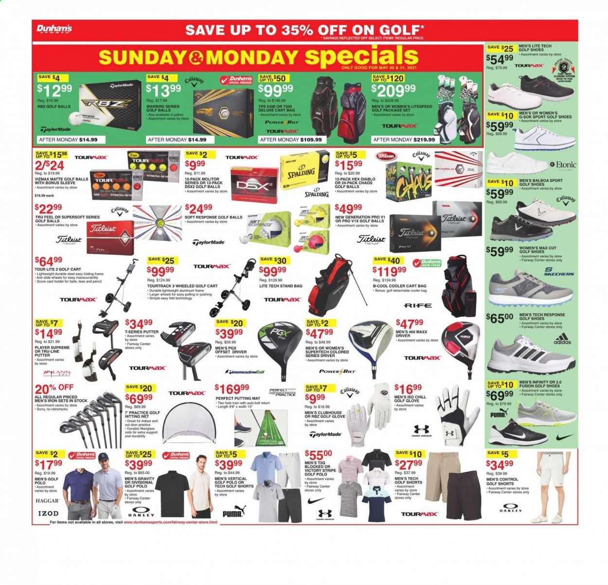 Dunham's Sports (MI, PA, WI) Weekly Ad Flyer May 29 to June 3