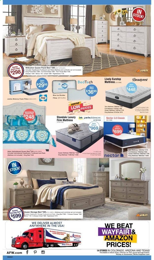 American Furniture Warehouse (AZ, CO, TX) Weekly Ad Flyer May 30 to June 5