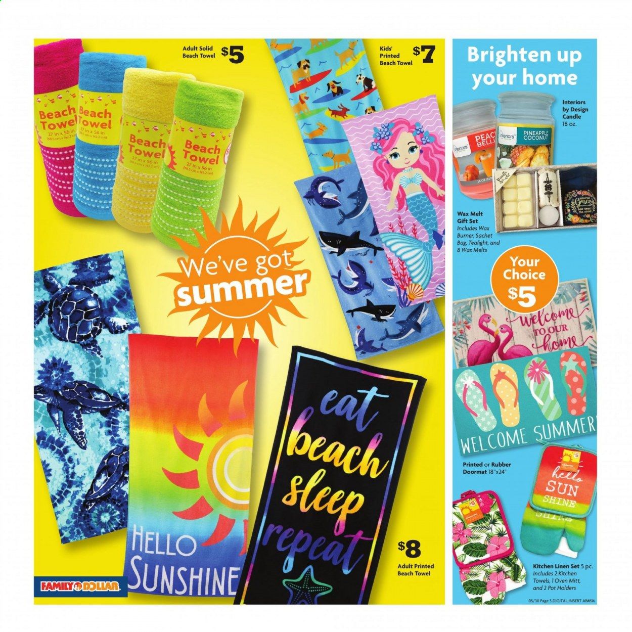 Family Dollar Weekly Ad Flyer May 30 to June 6