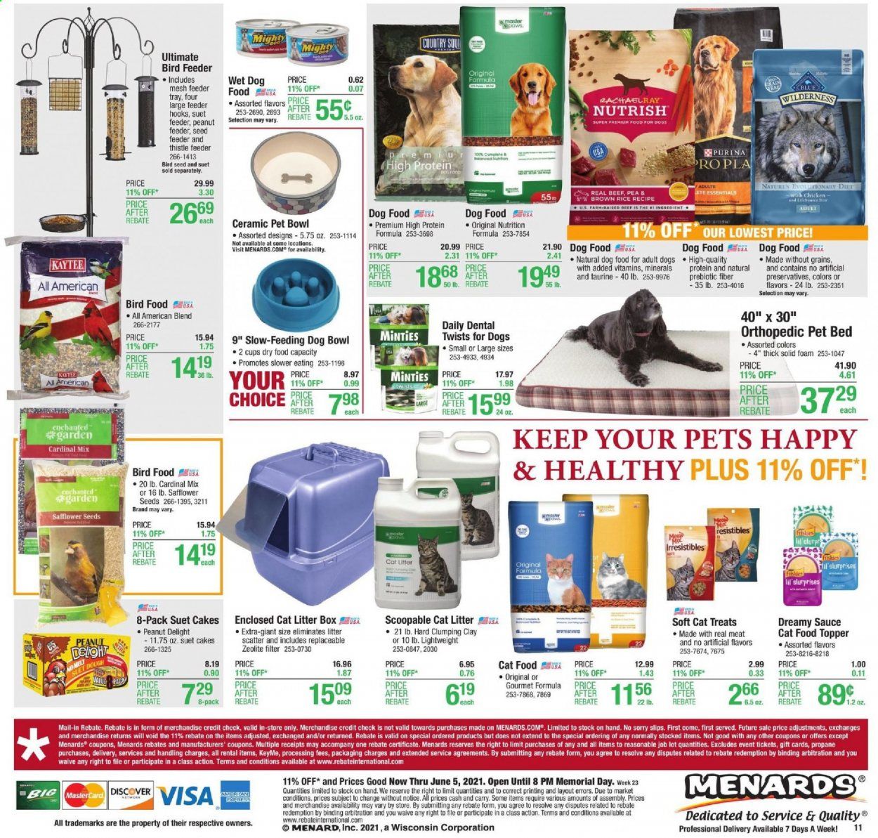 Menards Weekly Ad Flyer May 27 to June 5