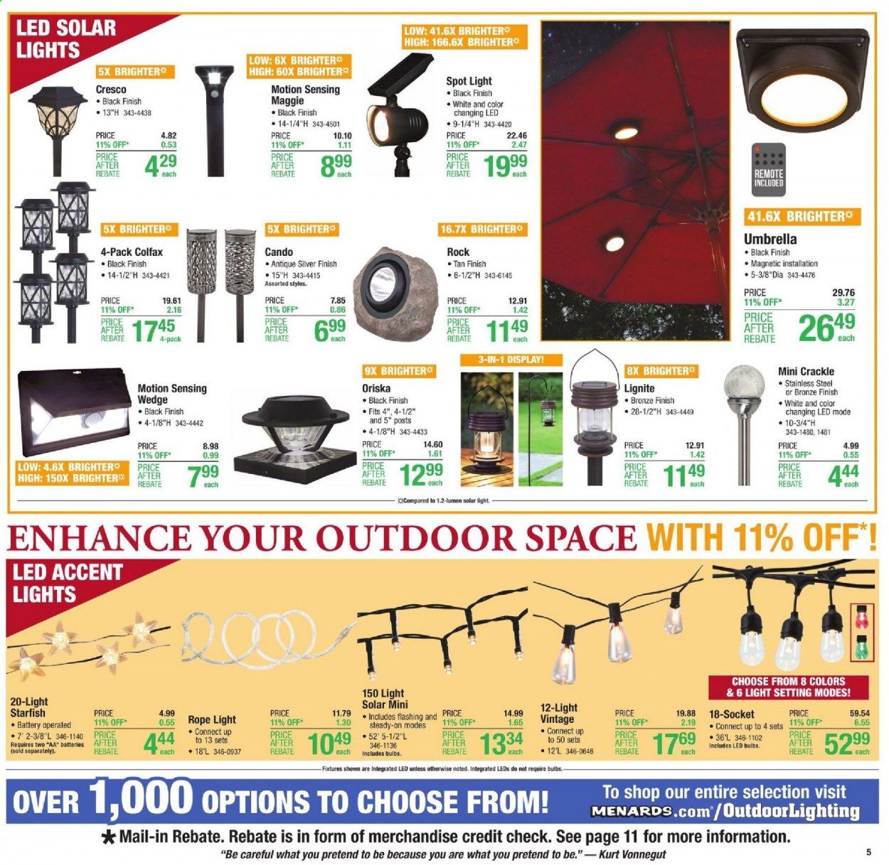 Menards Weekly Ad Flyer May 27 to June 5