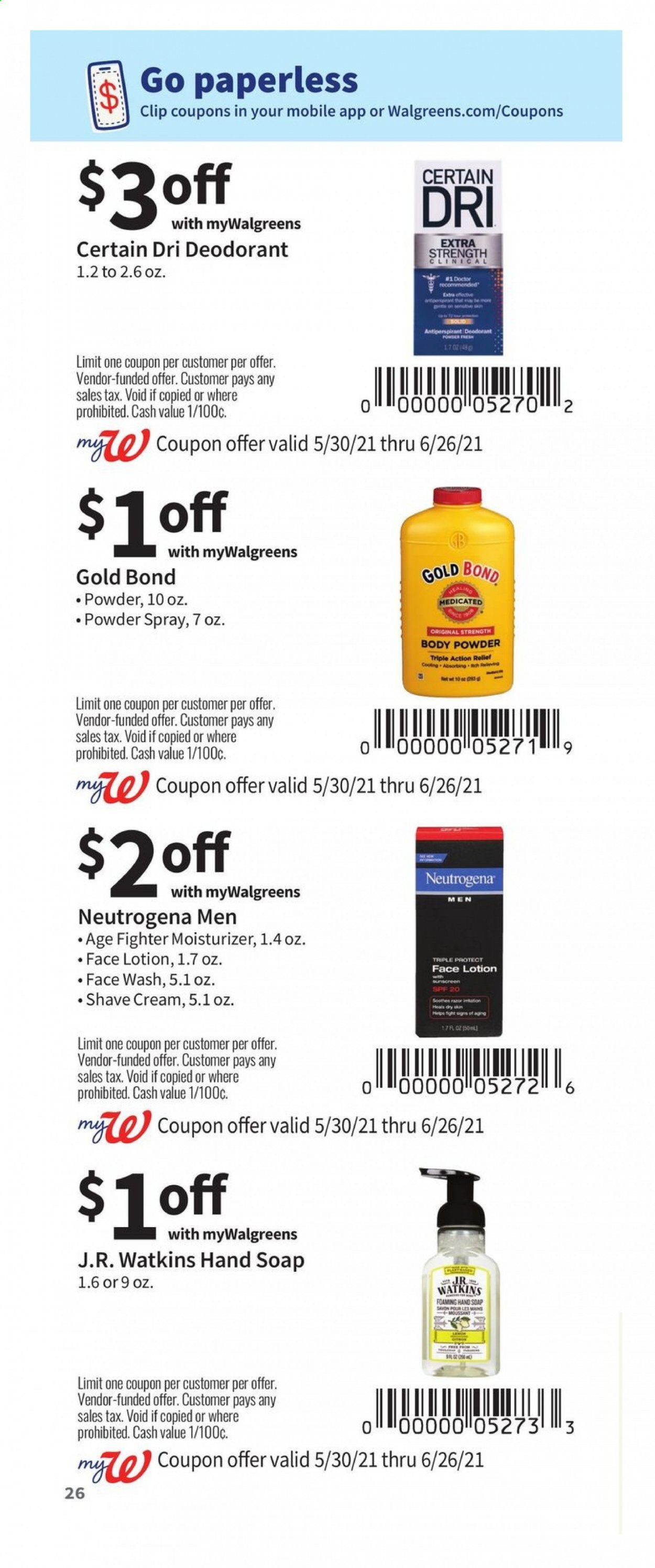 Walgreens Weekly Ad Flyer May 30 to June 26