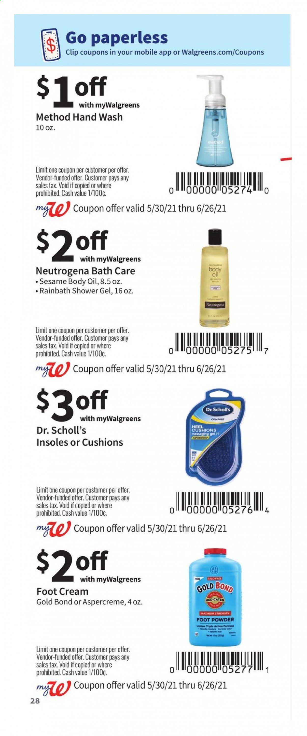 Walgreens Weekly Ad Flyer May 30 to June 26
