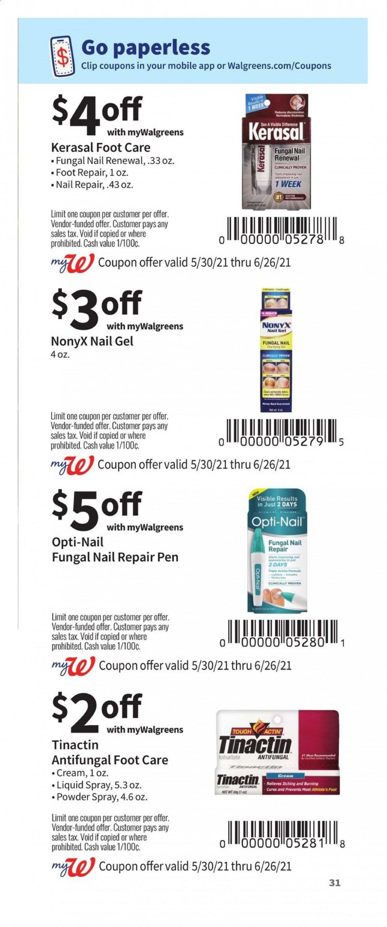 Walgreens Weekly Ad Flyer May 30 to June 26
