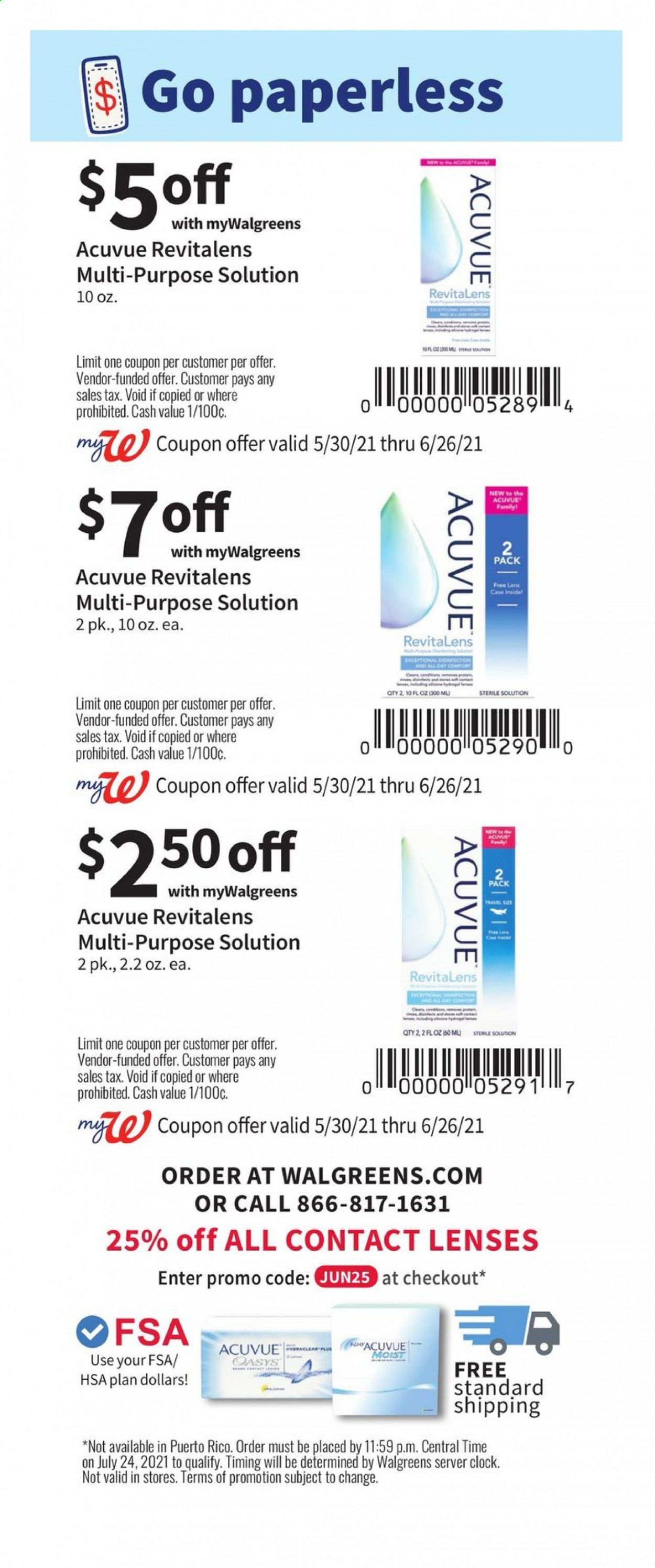 Walgreens Weekly Ad Flyer May 30 to June 26