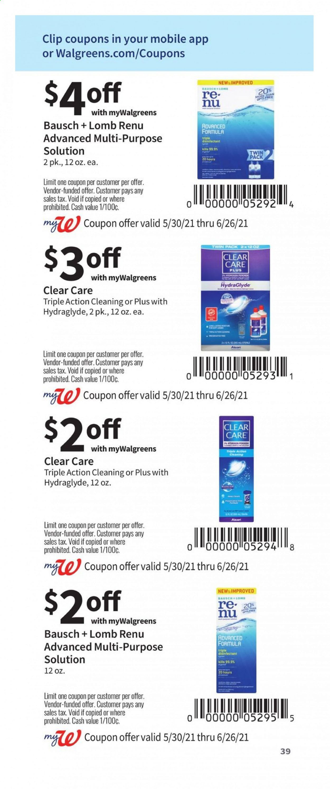 Walgreens Weekly Ad Flyer May 30 to June 26