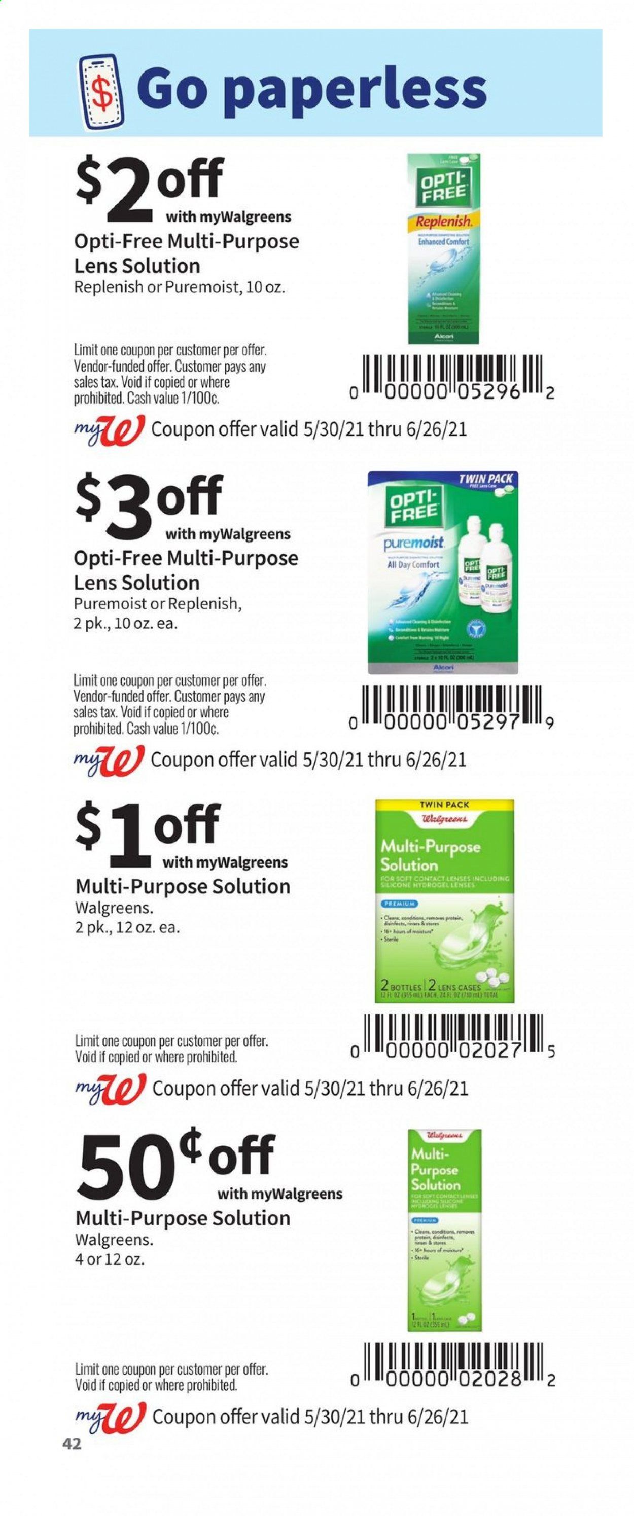 Walgreens Weekly Ad Flyer May 30 to June 26