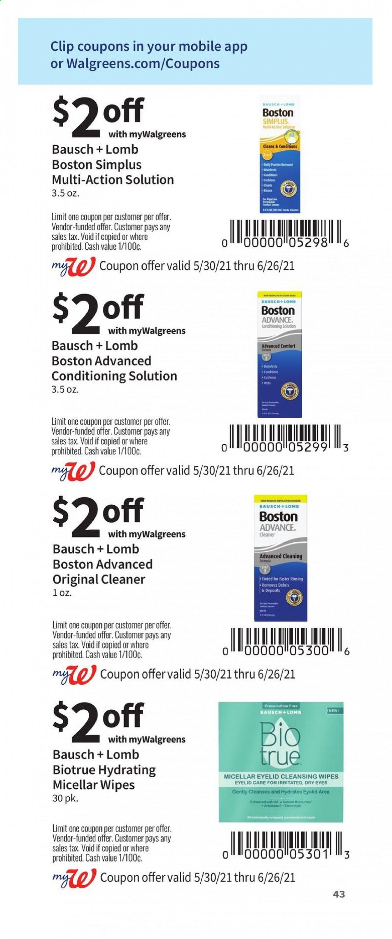 Walgreens Weekly Ad Flyer May 30 to June 26