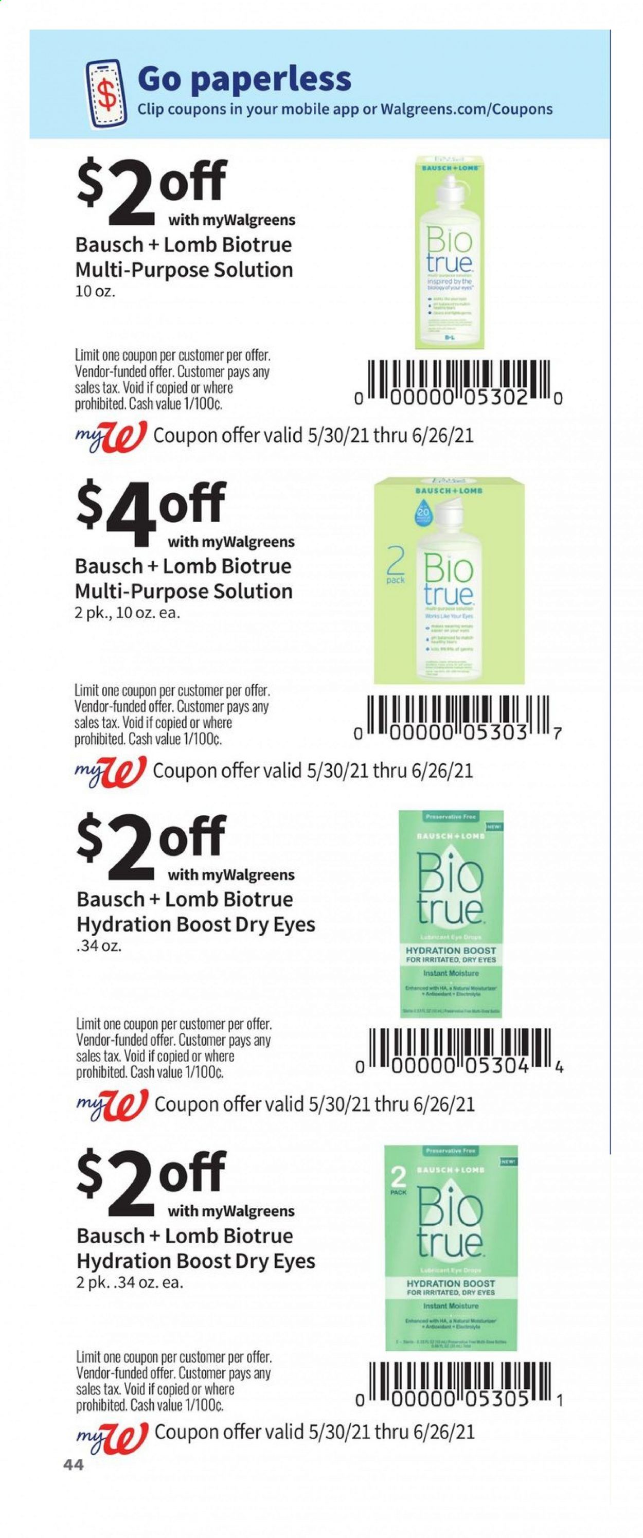 Walgreens Weekly Ad Flyer May 30 to June 26