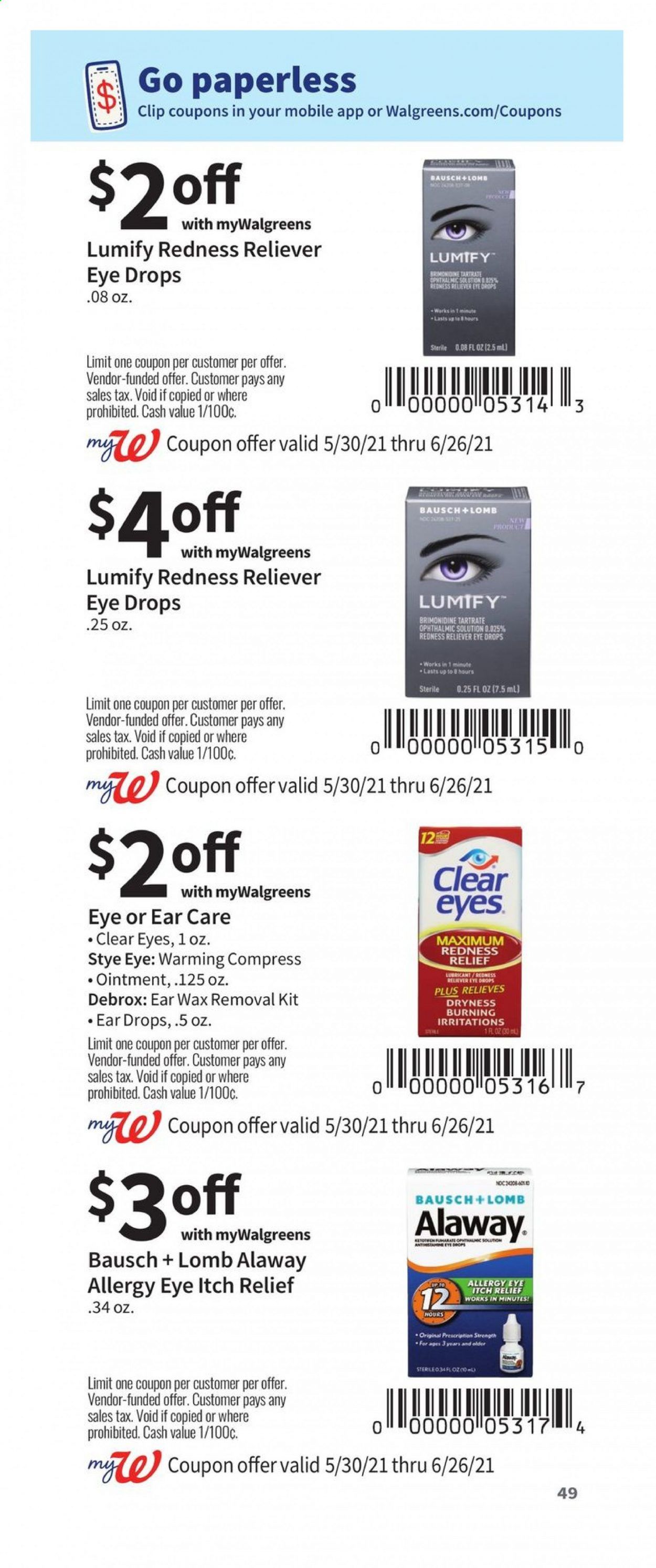 Walgreens Weekly Ad Flyer May 30 to June 26