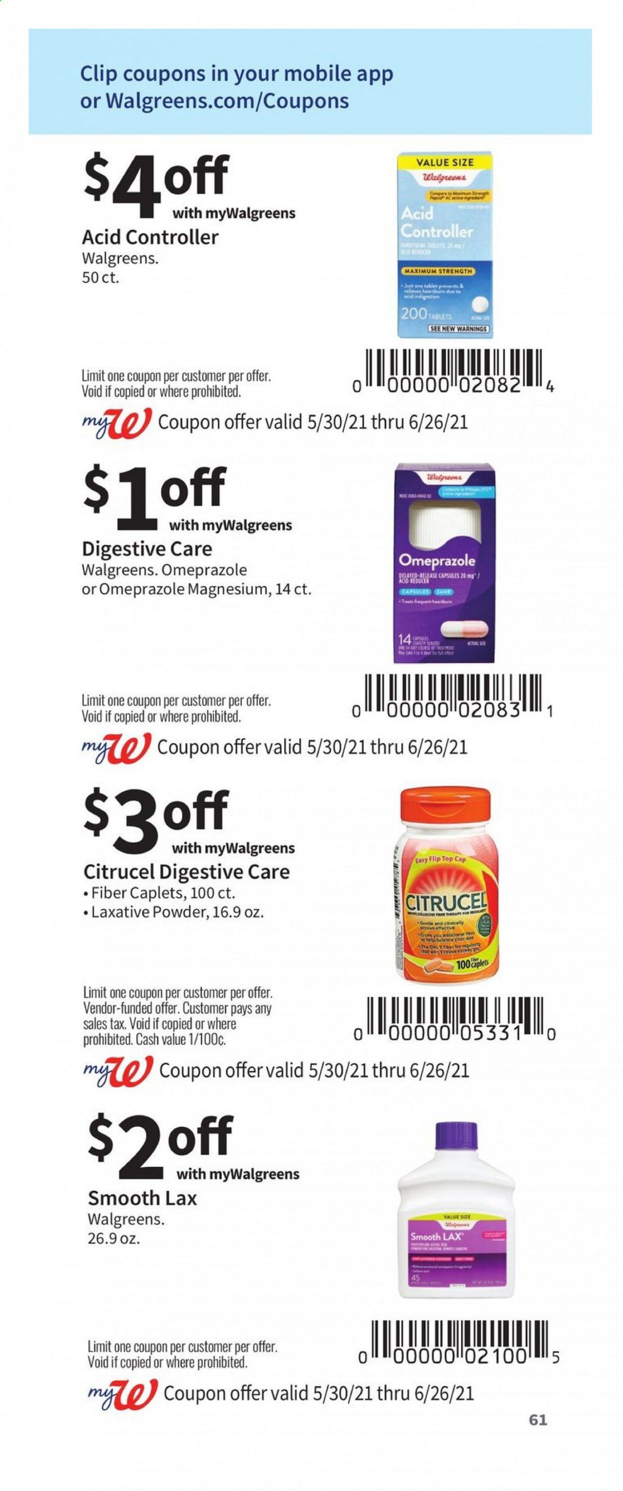 Walgreens Weekly Ad Flyer May 30 to June 26
