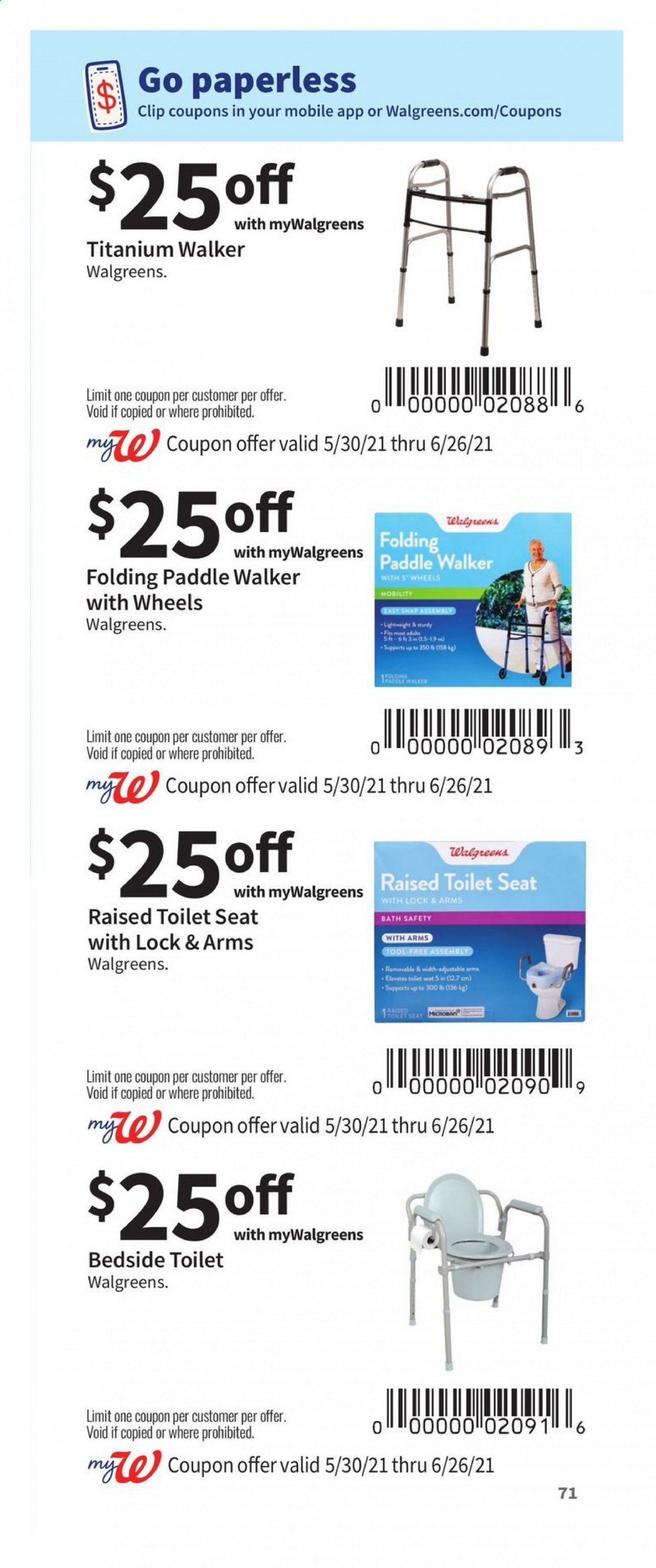 Walgreens Weekly Ad Flyer May 30 to June 26