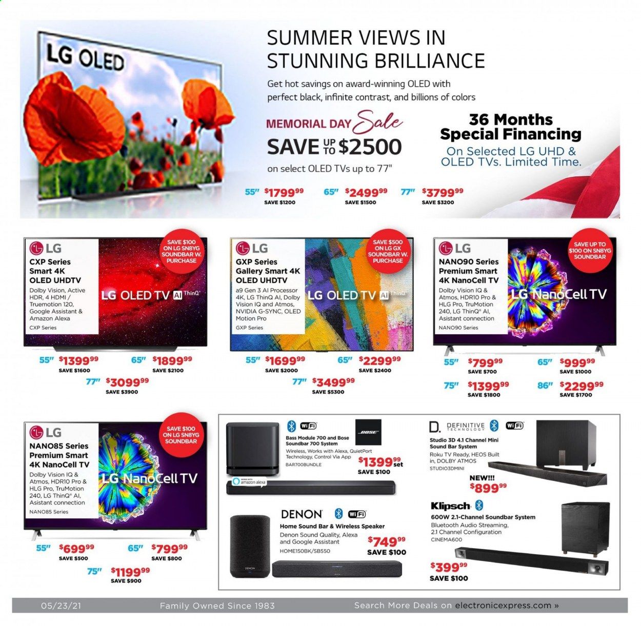 Electronic Express (AL, TN) Weekly Ad Flyer May 30 to June 6