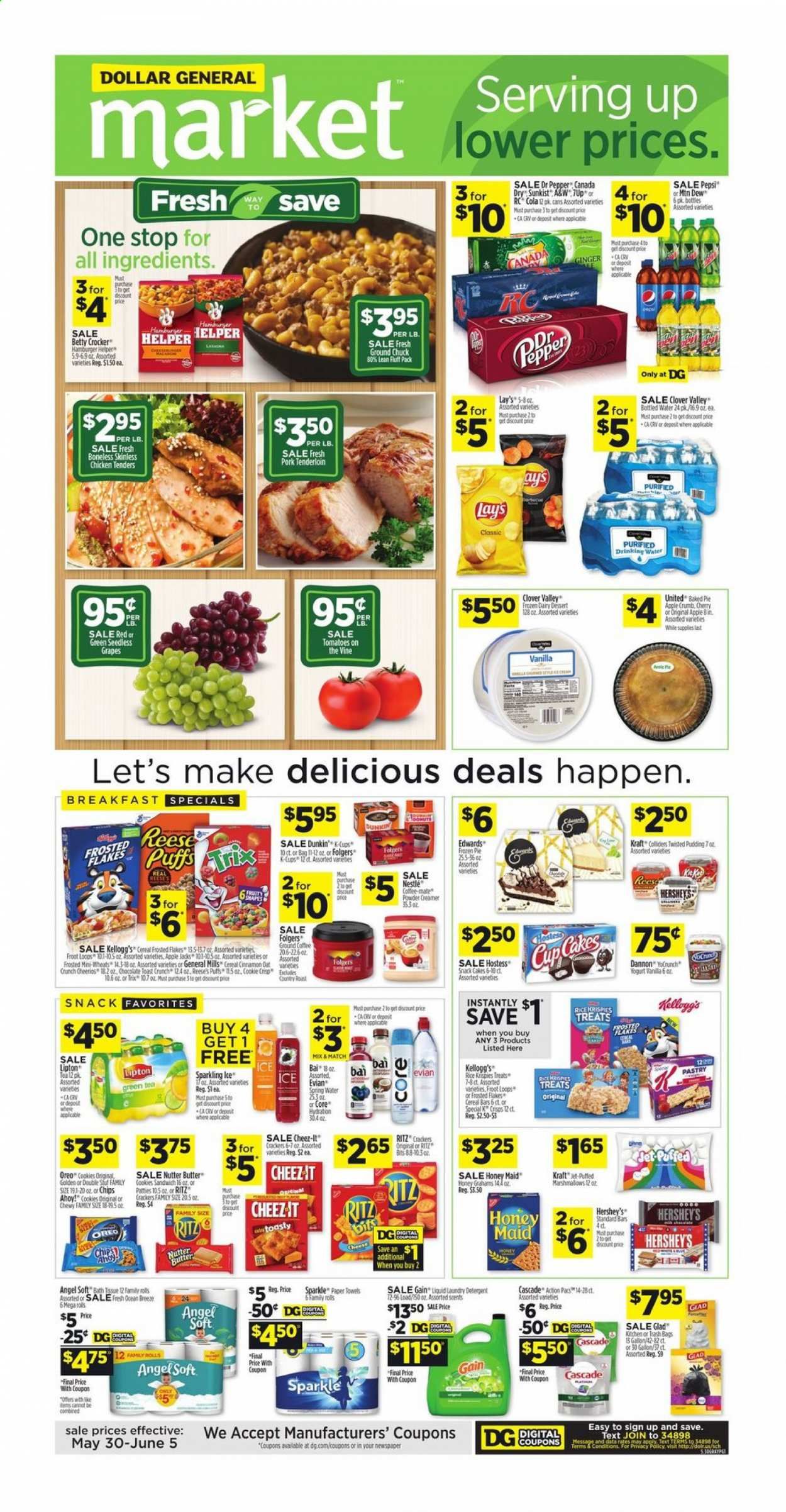 Dollar General (AL, GA, KY, LA, TN) Weekly Ad Flyer May 30 to June 5
